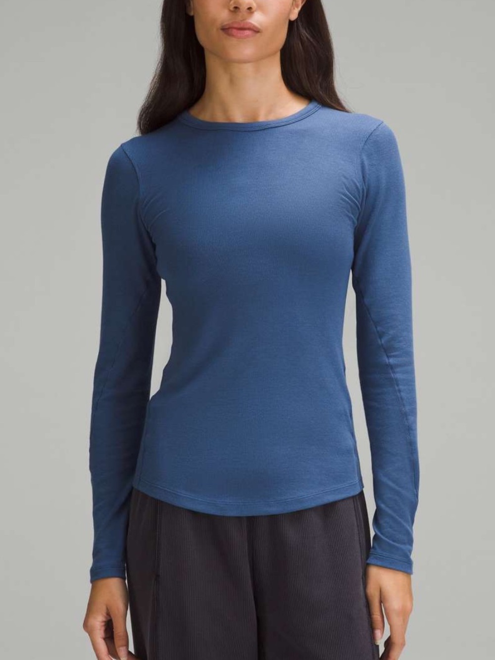 Lululemon Hold Tight Long Sleeve in Pitch Blue